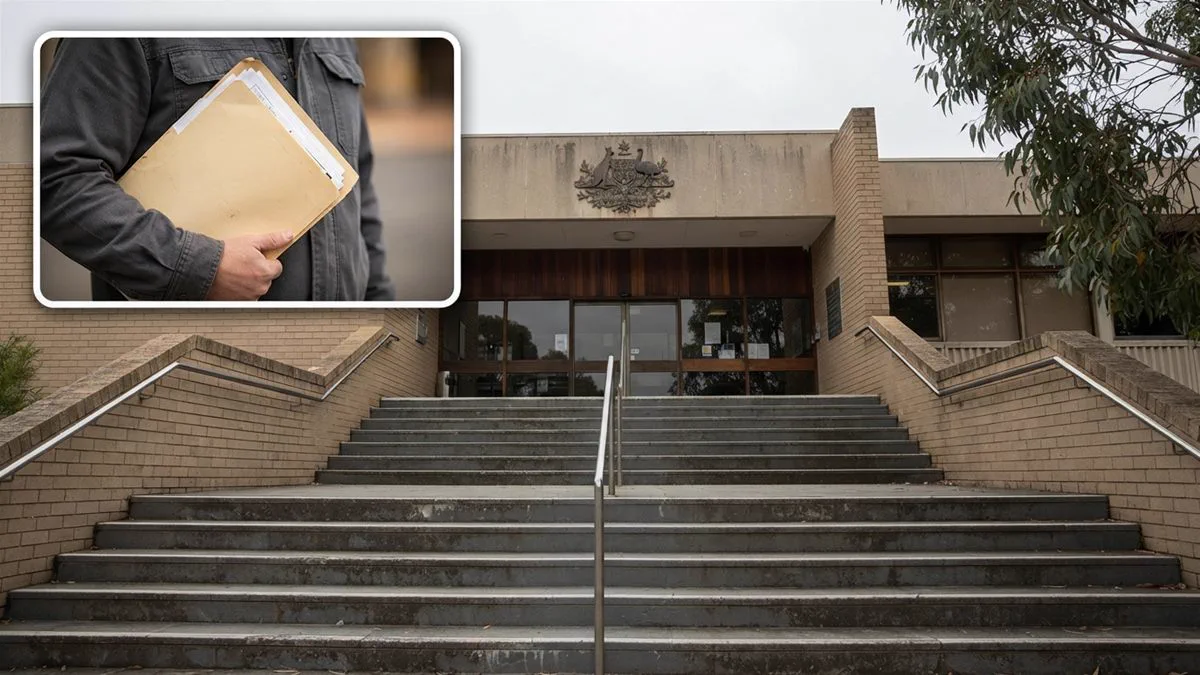 The entrance to a magistrates court where fair work small claims are heard